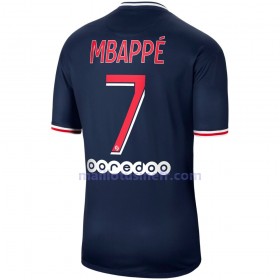 Maillot de Foot Paris Saint-Germain Kylian Mbappé 7 Domicile 2020-21